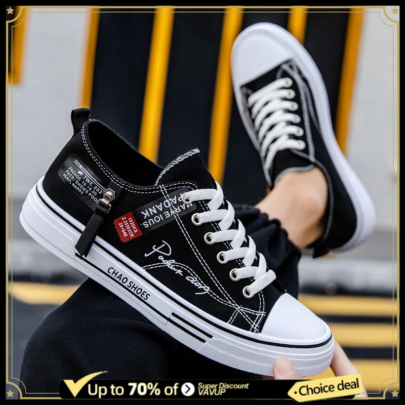 Men'S Shoes Low Top - أحذية قماشية عصرية للرجال، أحذية صيفية