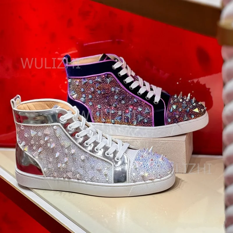 Men Shoes Red Tape - أحذية رياضية رجالية بنفسجية داكنة مزينة