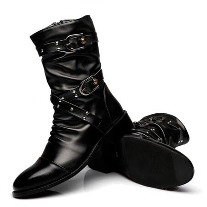 Men Shoes Size 46 - أحذية رجالية أنيقة من الجلد عالي