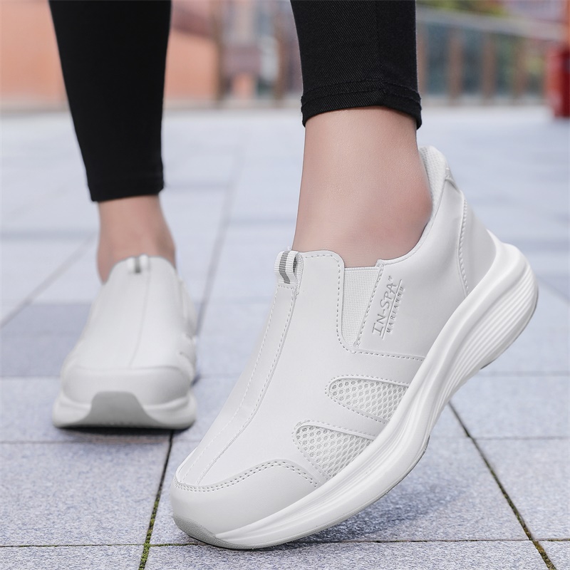 Men'S Shoes Black And White - أحذية عمل للممرضين والممرضات للرجال والنساء،