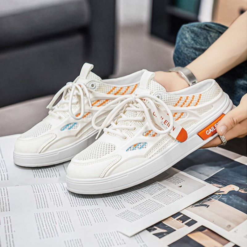 أحذية رجالية صيفية عصرية بنعل  - مراجعة Men'S Shoes Half Cut وسعره
