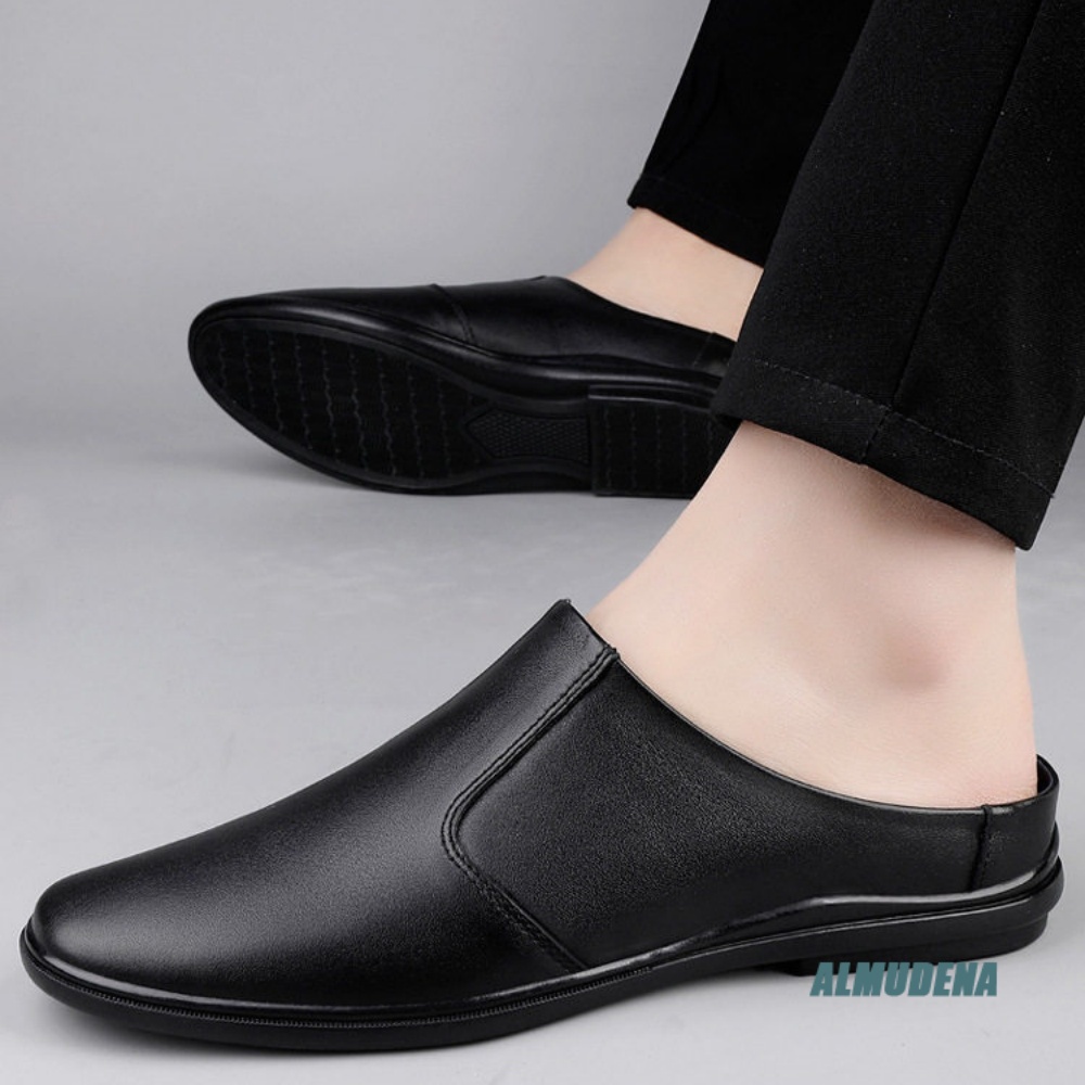 أحذية رجالية بسيطة للعمل، نصف  - مراجعة Men'S Shoes Black And White وسعره