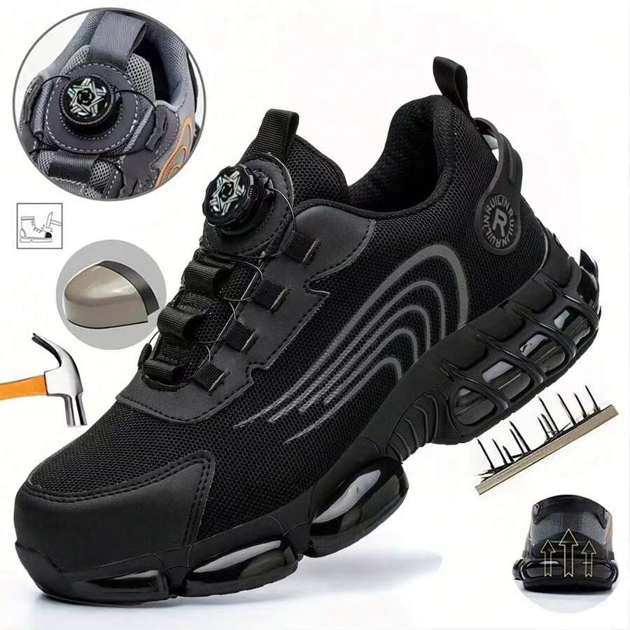 أحذية عمل ذات مقدمة فولاذية لج - مراجعة Men Shoes Sneakers وسعره