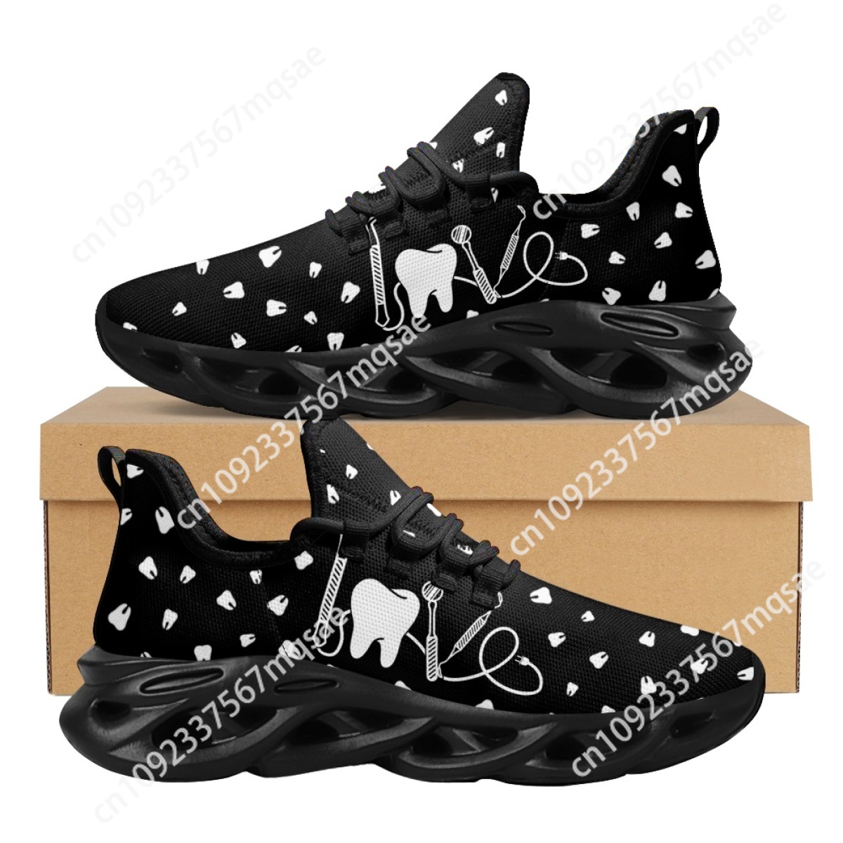أبيض وأسود الأسنان مؤسسة طبية  - مراجعة Men'S Shoes Black And White وسعره