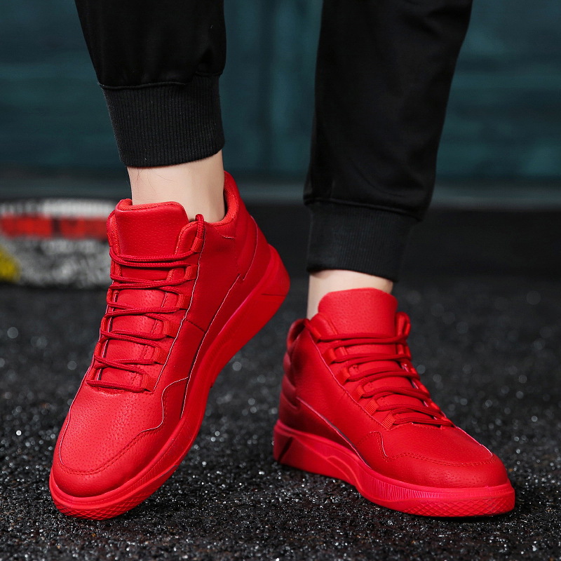 الدفء الرجال الأحمر عالية الجو - مراجعة Men'S Shoes Grip وسعره