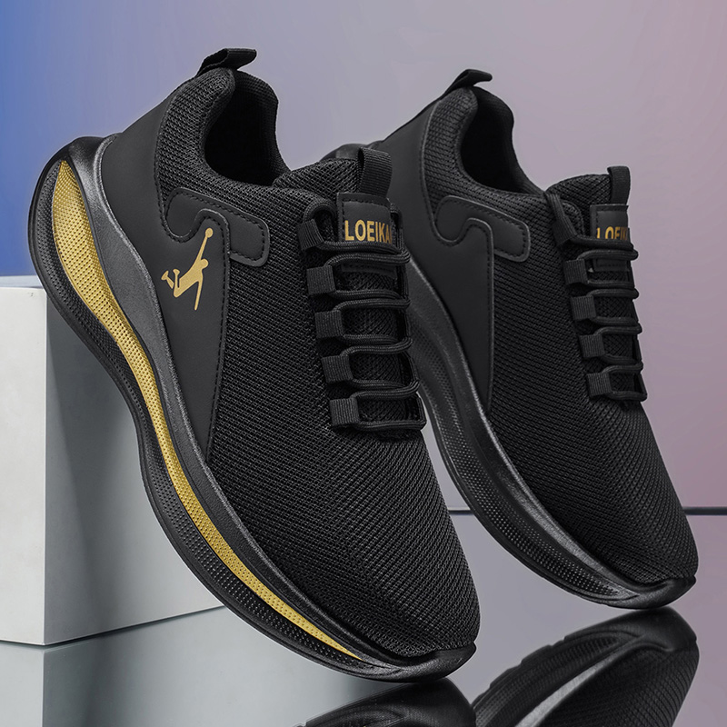 أحذية رياضية للرجال خفيفة الوز - مراجعة Men'S Shoes Black And White وسعره