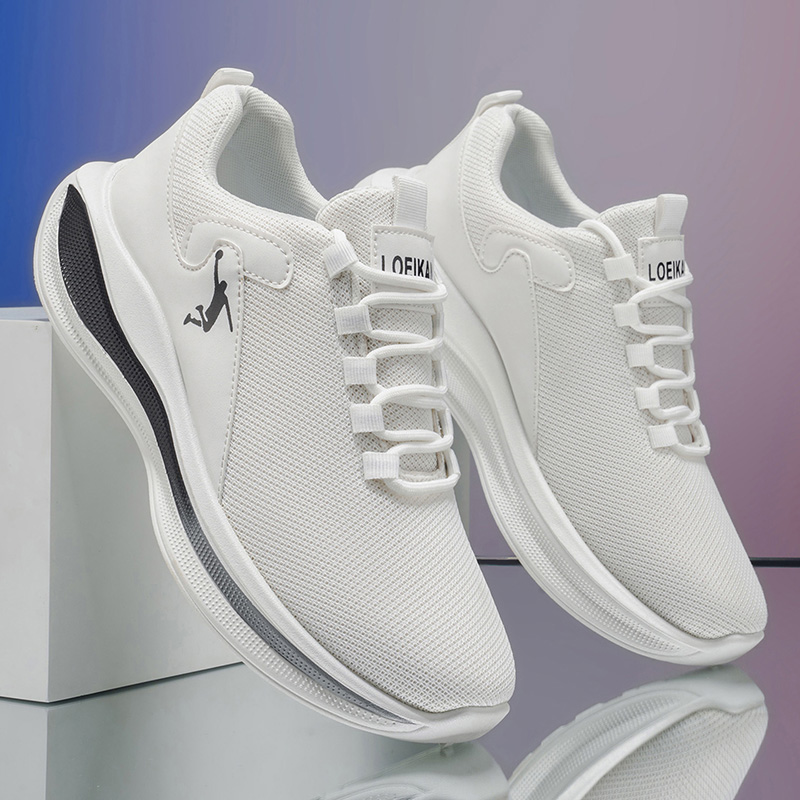 أحذية رياضية للرجال خفيفة الوز - مراجعة Men'S Shoes Black And White وسعره
