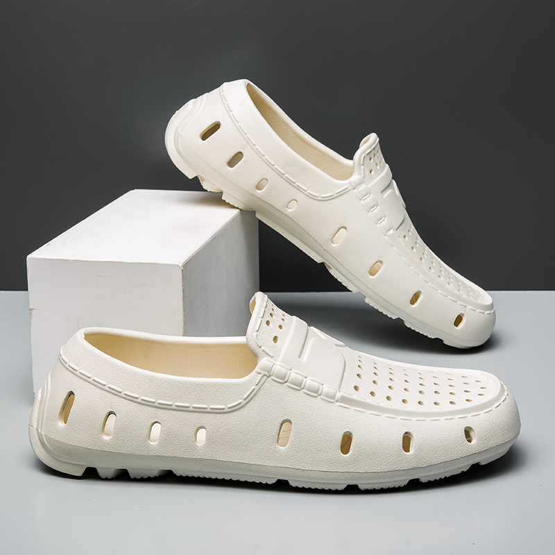 YUYIN أحذية رجالية من مادة EVA - مراجعة Men Shoes Size 46 وسعره