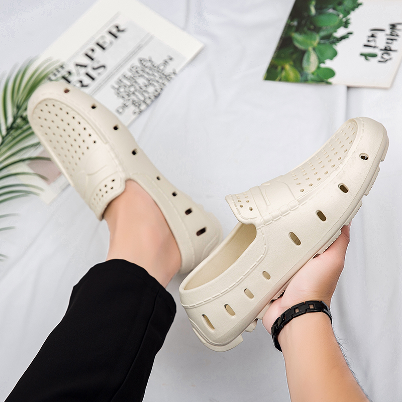 YUYIN أحذية رجالية من مادة EVA - مراجعة Men Shoes Size 46 وسعره
