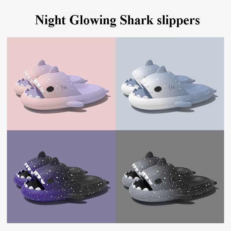 لطيف الكرتون القرش النعال للنس - مراجعة Men Shoes Style وسعره