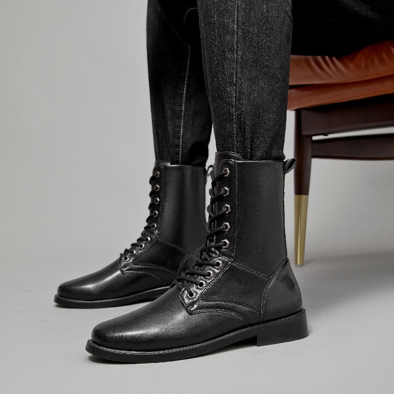 أحذية جلدية عالية الرقبة للأنش - مراجعة Men'S Shoes Low Top وسعره