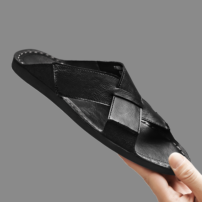 موضة جلد أصلي للرجال النعال ال - مراجعة Men'S Shoes Top Brands وسعره