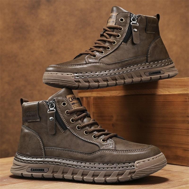 أحذية جلدية عالية الرقبة للرجا - مراجعة Men'S Shoes Low Top وسعره