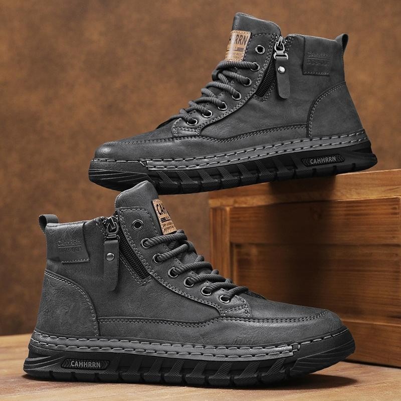 أحذية جلدية عالية الرقبة للرجا - مراجعة Men'S Shoes Low Top وسعره