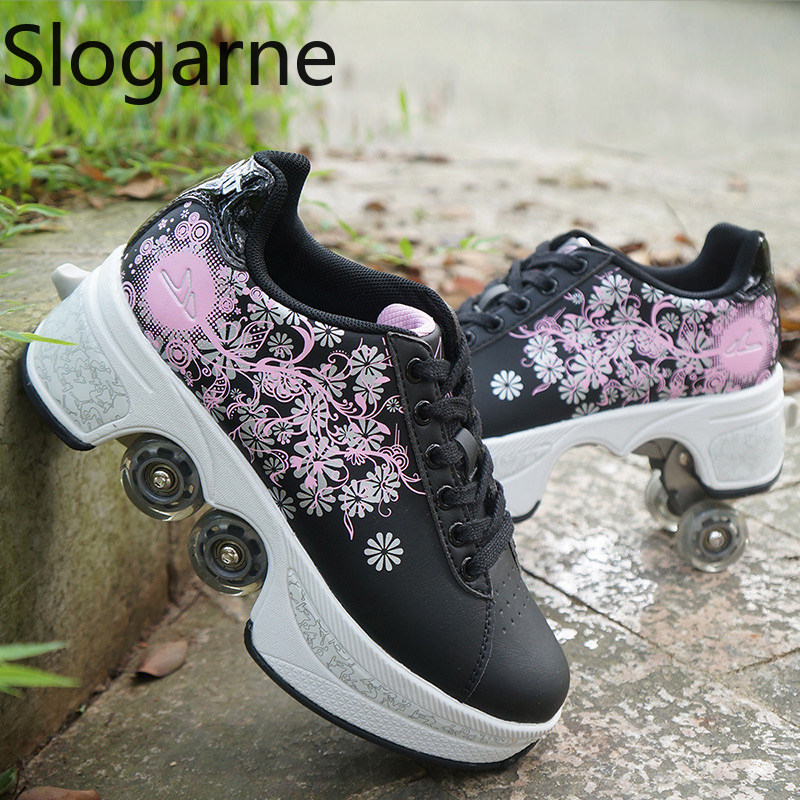 النساء 4 عجلات تشوه زلاجات دوا - مراجعة Men Shoes Sneakers وسعره