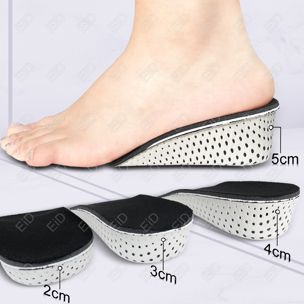 نعل زيادة الارتفاع غير مرئي لل - مراجعة Men'S Shoes Half Cut وسعره
