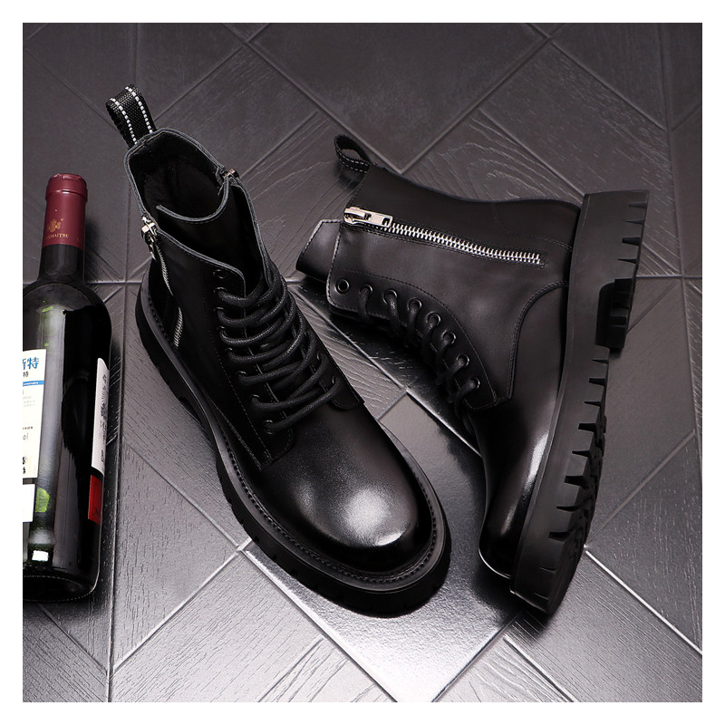 أحذية رجالية فاخرة من الجلد ال - مراجعة Men'S Shoes Black And White وسعره