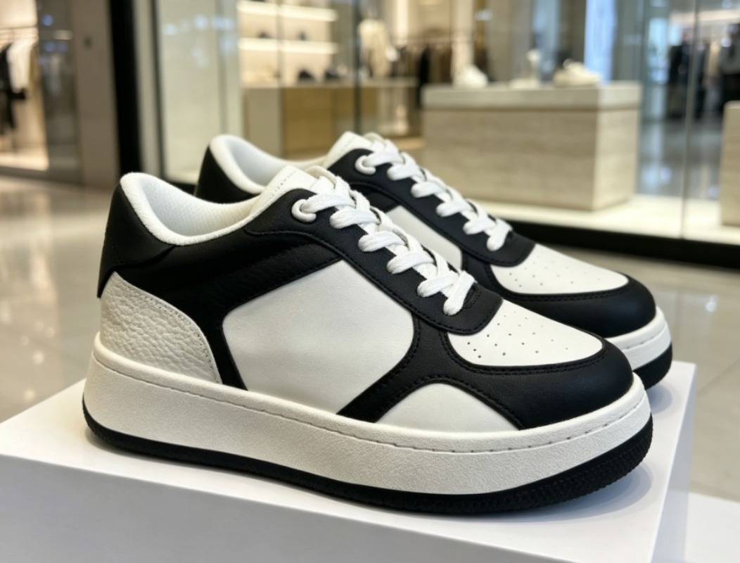 أحذية رياضية كلاسيكية باللونين - مراجعة Men'S Shoes Black And White وسعره