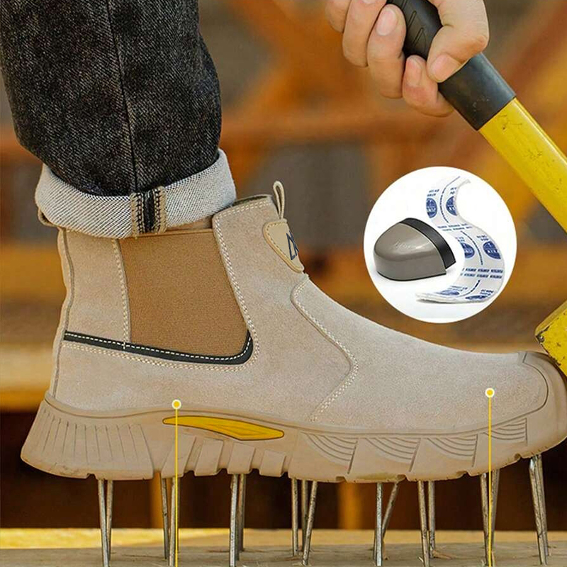 أحذية عمل مقاومة للتآكل ومتينة - مراجعة Men Shoes Sneakers وسعره