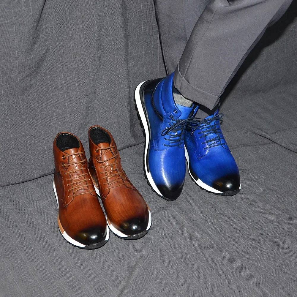 أحذية رجالية فاخرة للشتاء من ا - مراجعة Men'S Shoes Low Top وسعره