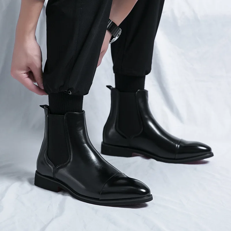أحذية رجالية الأعمال حذاء من ا - مراجعة Men Shoes Red Bottom وسعره