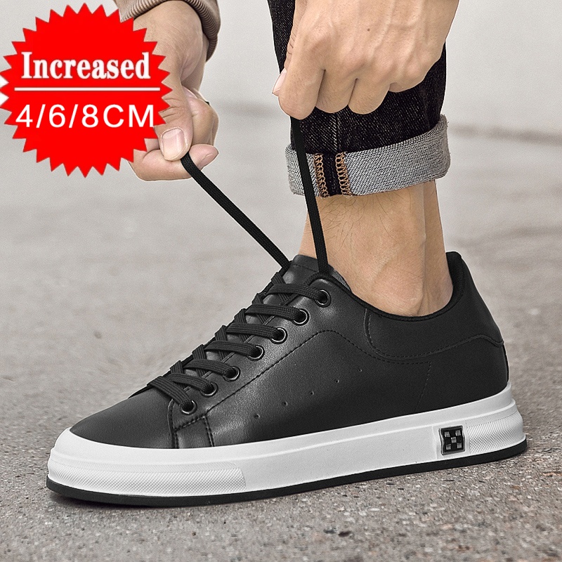 جديد فاخر الرجال أحذية مصعد غي - مراجعة Men'S Shoes Black And White وسعره