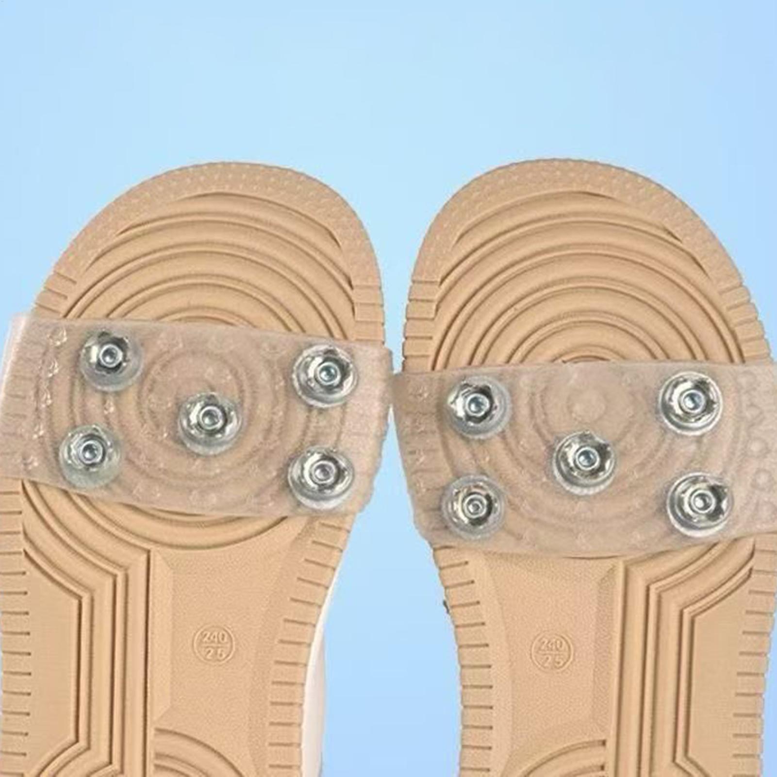 أحذية ثلجية شفافة مضادة للانزل - مراجعة Men'S Shoes Grip وسعره