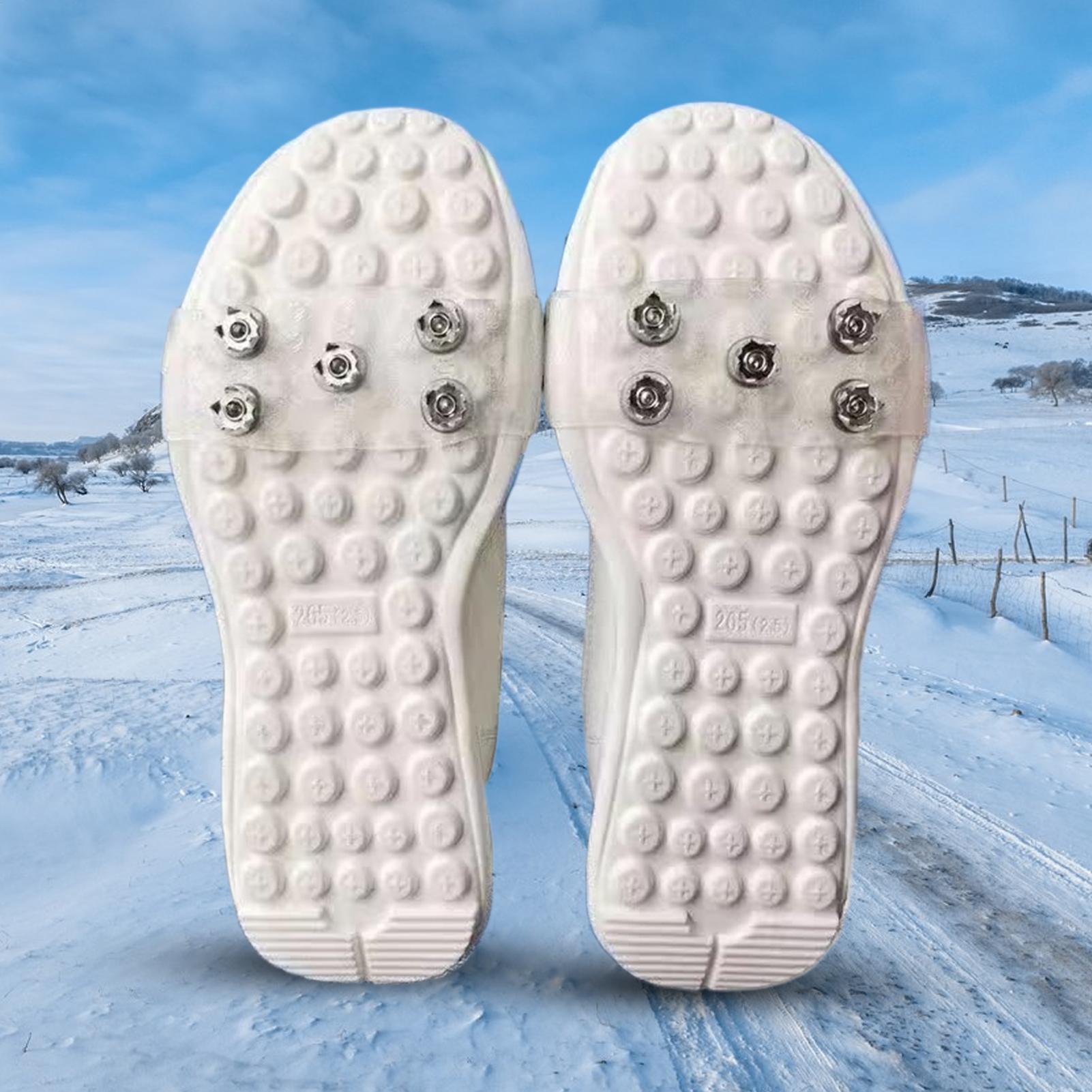 أحذية ثلجية شفافة مضادة للانزل - مراجعة Men'S Shoes Grip وسعره